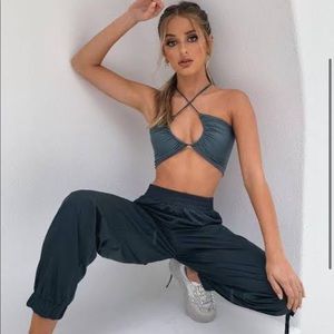 Tiger Mist Floss Cargo Pants with matching top